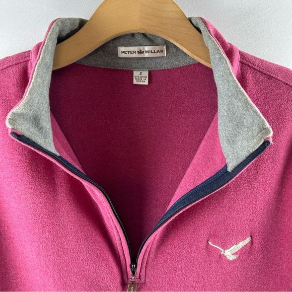 Peter Millar Cotton Front Zip Men’s Vest Size S - Picture 6 of 13